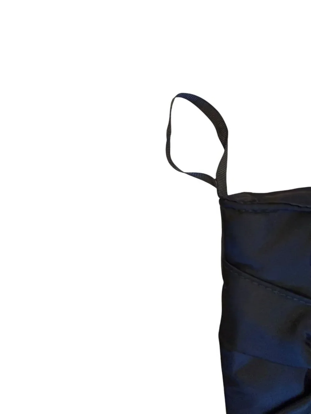 MAC Cosmetics Holiday Christmas Stocking Black Bow Gift Bag